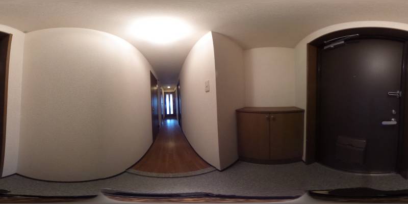 パノラマ画像玄関