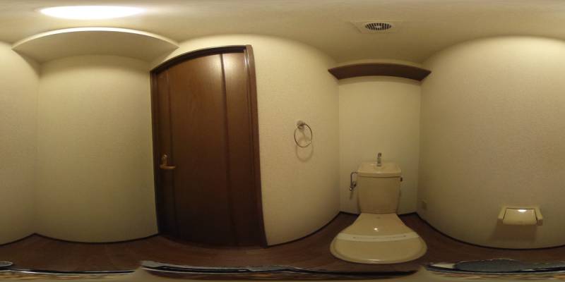 パノラマ画像トイレ