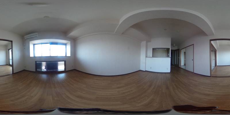 パノラマ画像リビング