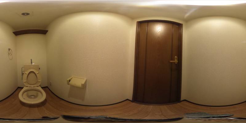 パノラマ画像トイレ