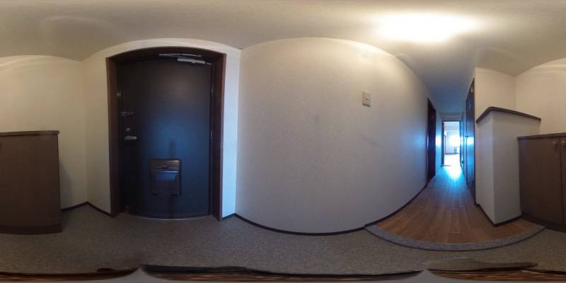 パノラマ画像玄関