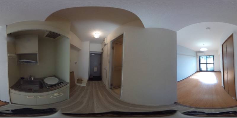 パノラマ画像キッチン