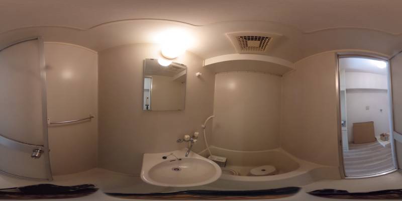 パノラマ画像バスルーム