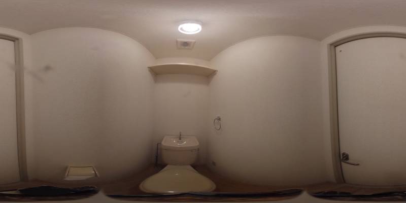 パノラマ画像トイレ