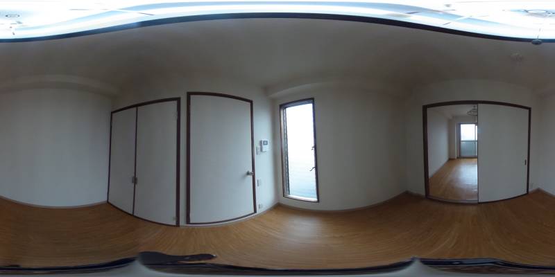 パノラマ画像洋室