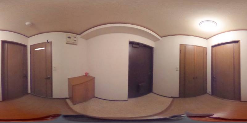 パノラマ画像玄関