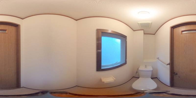 パノラマ画像トイレ