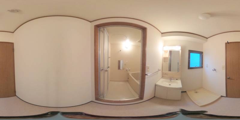 パノラマ画像洗面所