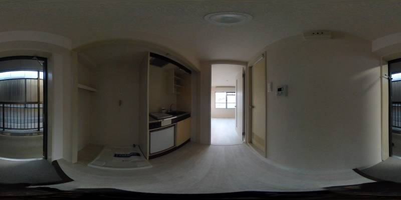 パノラマ画像玄関