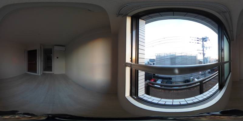 パノラマ画像洋室