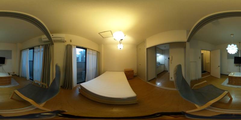 パノラマ画像洋室