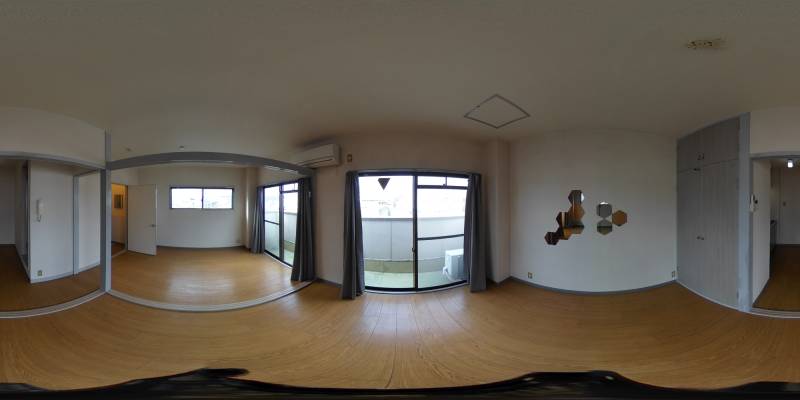 パノラマ画像洋室