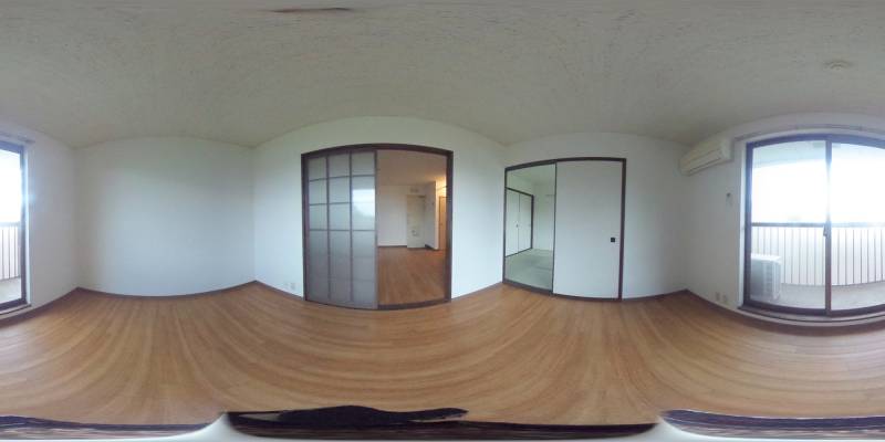 パノラマ画像洋室