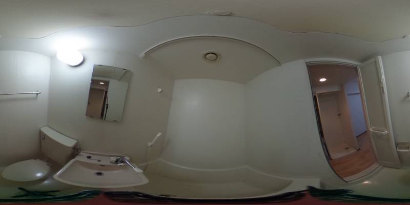 パノラマ画像バスルーム
