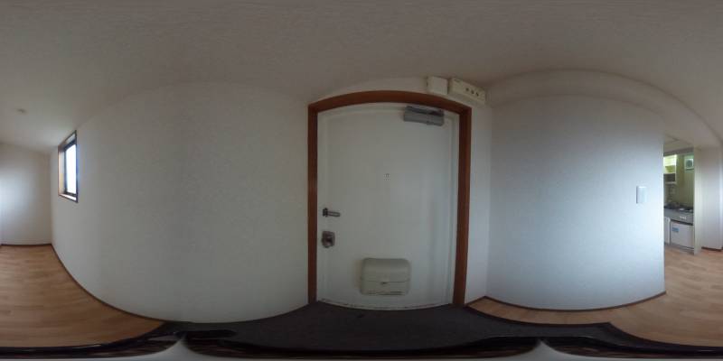 パノラマ画像玄関