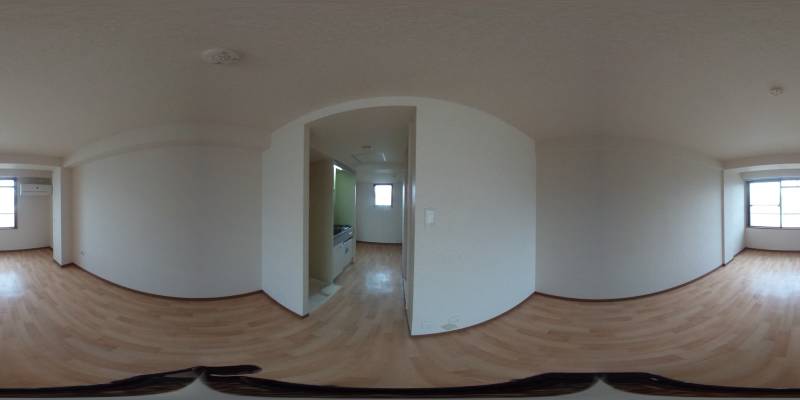 パノラマ画像洋室