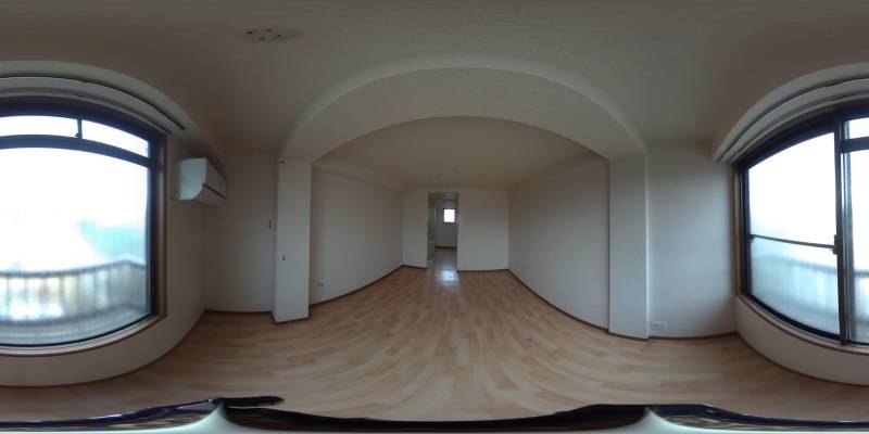 パノラマ画像洋室