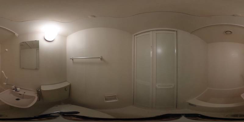 パノラマ画像バスルーム