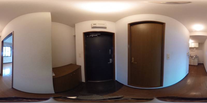 パノラマ画像玄関