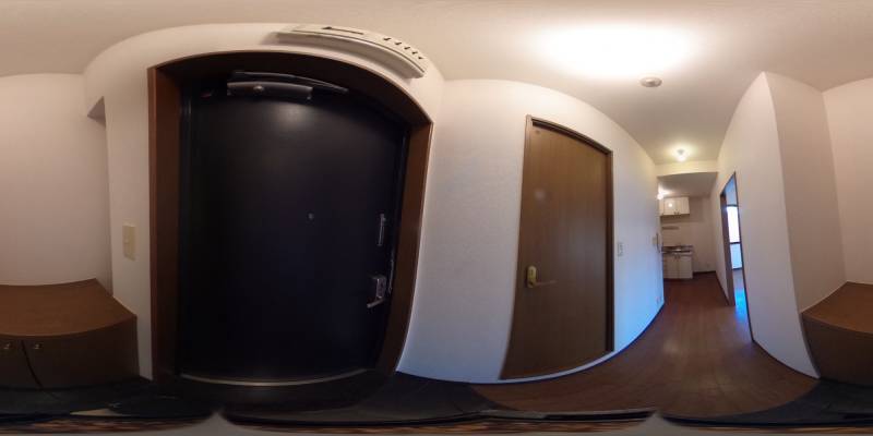 パノラマ画像玄関