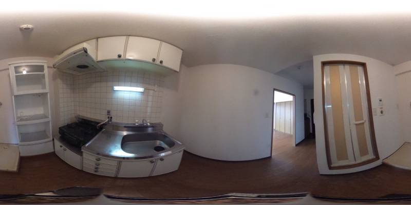 パノラマ画像キッチン