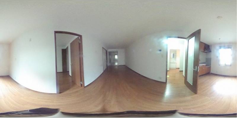 パノラマ画像洋室