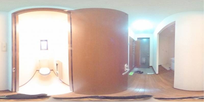 パノラマ画像トイレ