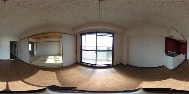 パノラマ画像リビング
