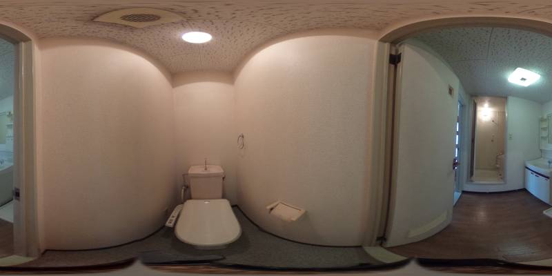 パノラマ画像トイレ