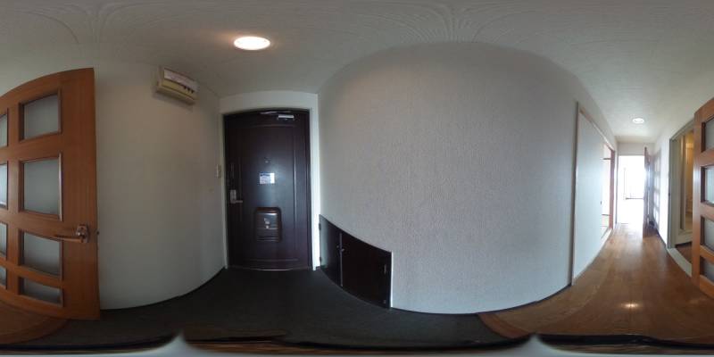 パノラマ画像玄関