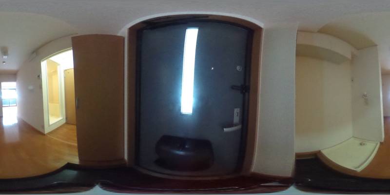 パノラマ画像玄関