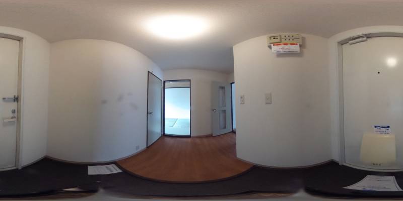 パノラマ画像玄関