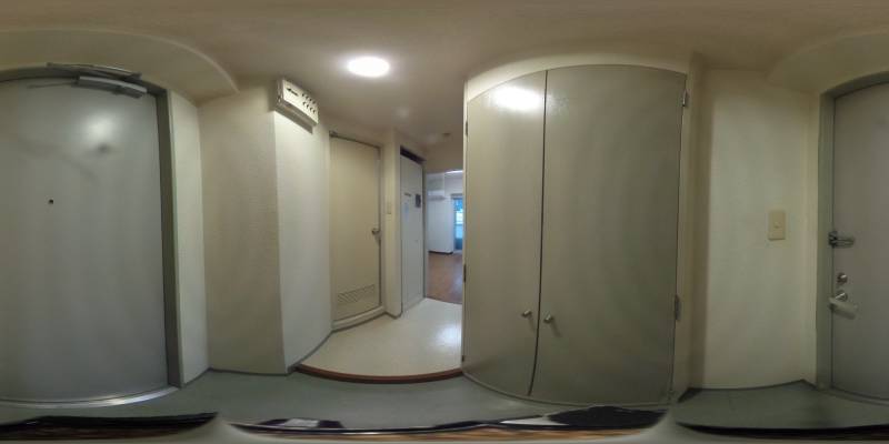 パノラマ画像玄関