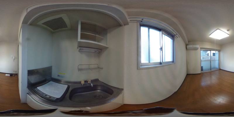 パノラマ画像キッチン