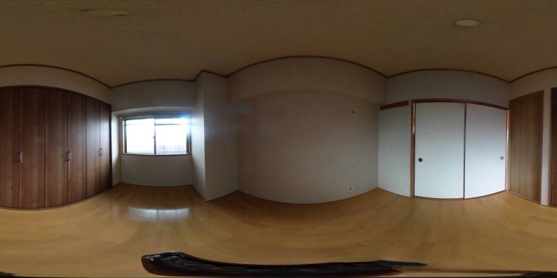 パノラマ画像洋室