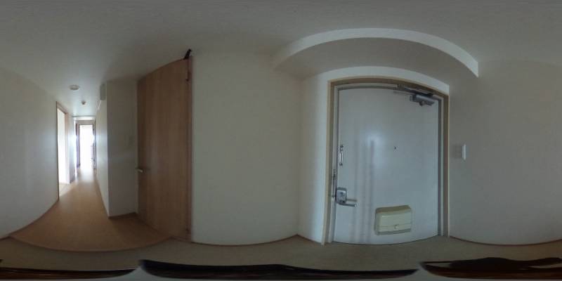 パノラマ画像玄関