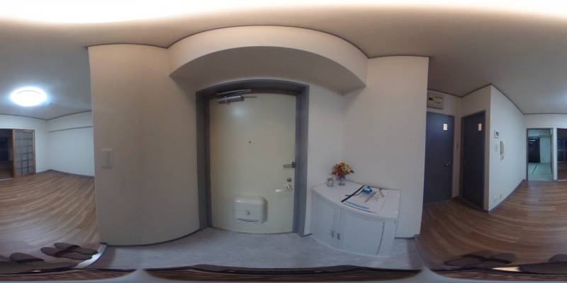 パノラマ画像玄関