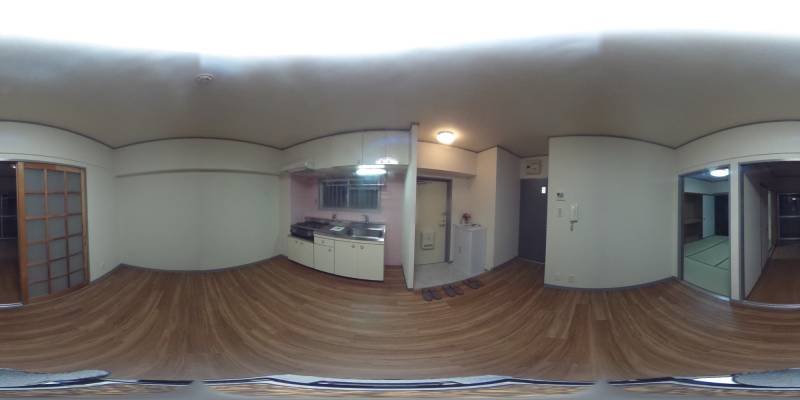 パノラマ画像リビング