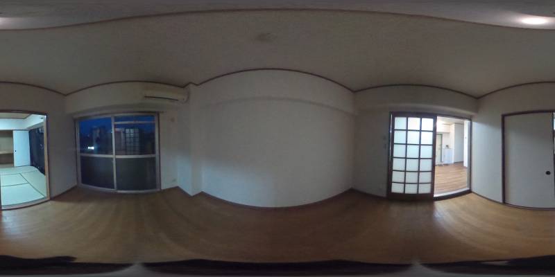 パノラマ画像洋室