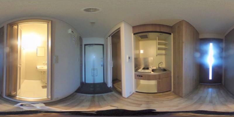 パノラマ画像玄関