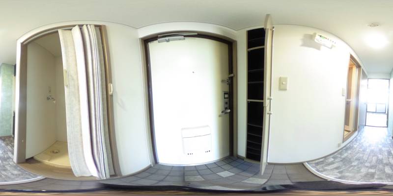 パノラマ画像玄関