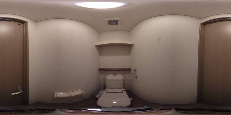 パノラマ画像トイレ