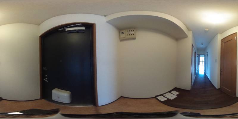 パノラマ画像玄関