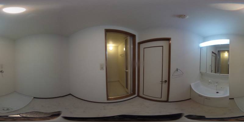 パノラマ画像洗面所