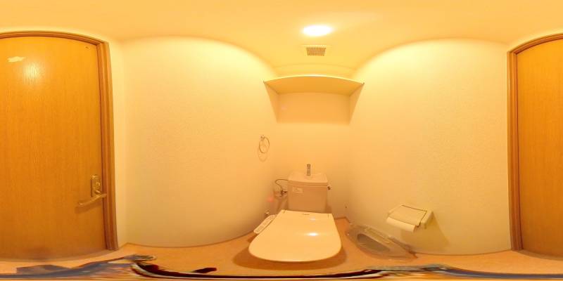 パノラマ画像トイレ