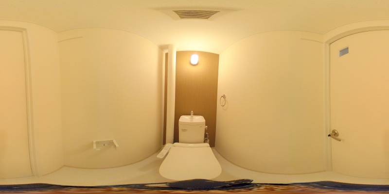 パノラマ画像トイレ