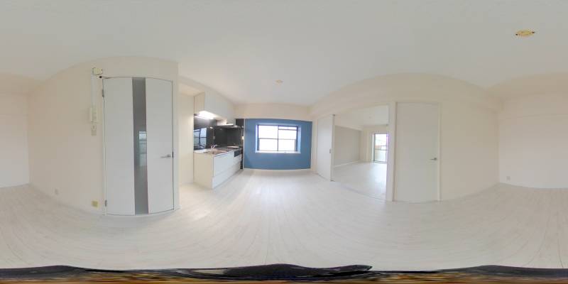 パノラマ画像リビング