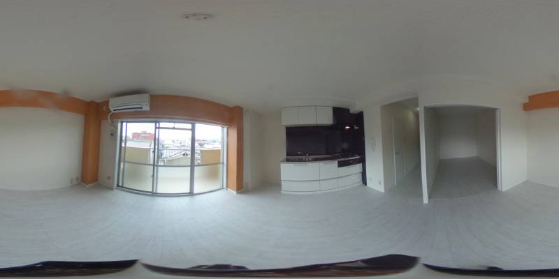 パノラマ画像リビング