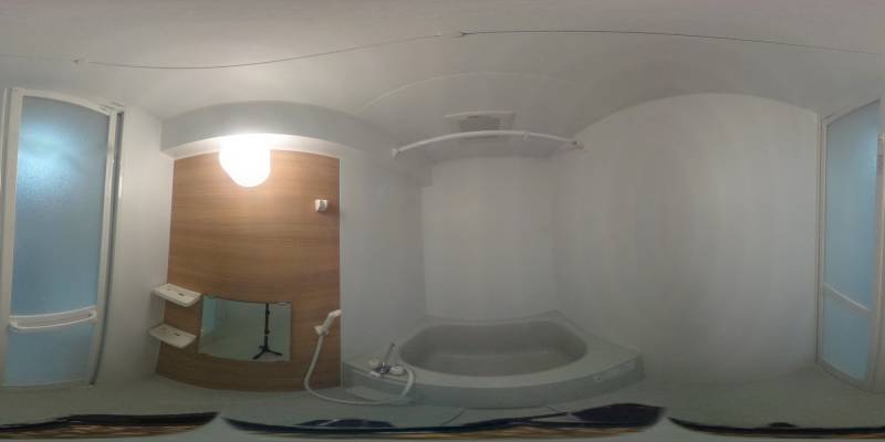 パノラマ画像バスルーム