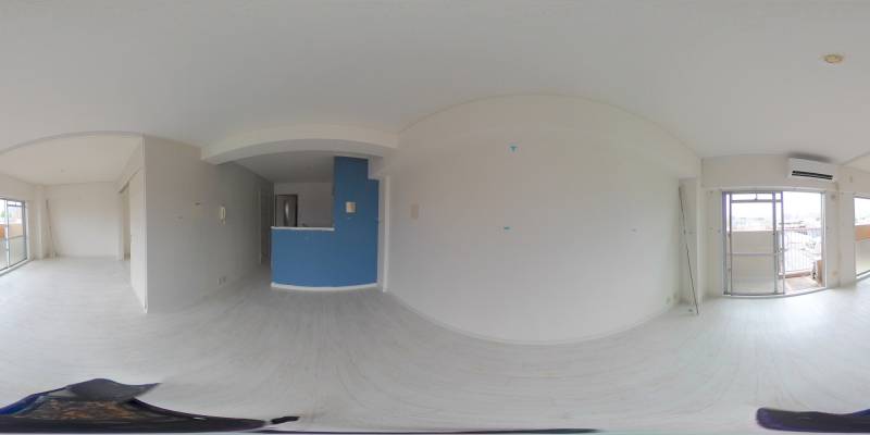 パノラマ画像リビング